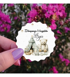 Ahşap Magnet