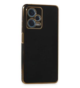 Durukar® Redmi Note 12 Pro Plus Kılıf Volet Silikon - Siyah