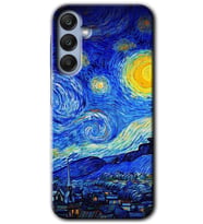 Galaxy A55 Kılıf HD Desen Baskılı Kılıf - Starry Night