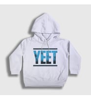 Presmono Unisex Çocuk Beyaz Yeet Ufc Mma Güreş Jey Uso Kapüşonlu Sweatshirt 505277tt (Beyaz)