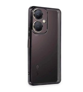 Vivo Y27 Kılıf Razer Lensli Silikon - Siyah