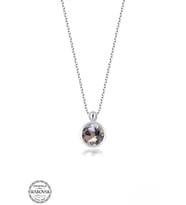 SWAROVSKİ TAŞLI  CRYSTAL 925 AYAR GÜMÜŞ KOLYE