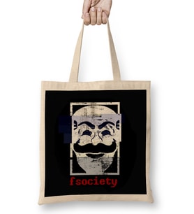 Fsociety Bez Çanta Uzun Saplı