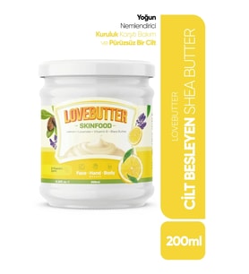 LOVE BUTTER Skinfood Face, Hand & Body(Lemon-Lavender-Vitamin E-Shea Butter)