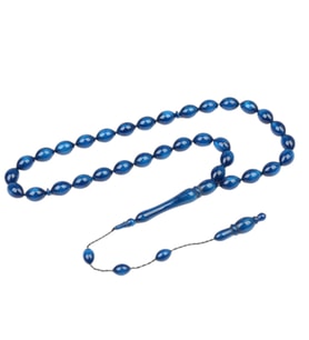 Arpa Kesim 11x8 mm Simli Katalin Sistem Püsküllü Tesbih