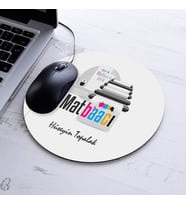 İsimli Matbaacı Temalı Yuvarlak Mousepad