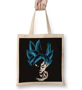 Goku Blue Bez Çanta Uzun Saplı