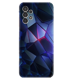 Samsung Galaxy M14 Kılıf Resimli Desenli Silikon Platinium Series Üçgenler 2 1872