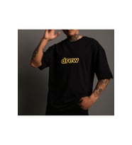 Unisex Oversize Drew Tshirt (Siyah)