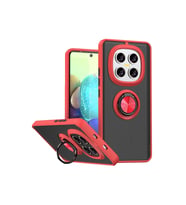 Xiaomi Redmi Note 15 Pro 5g Montreal Yüzüklü Silikon Kapak - Kırmızı