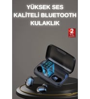 Yeni Nesil TWS Kablosuz Kulaklık Güçlü Batarya Yüksek Kalite Bluetooth 5.0 ANC Özelliği