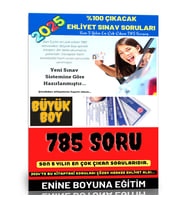 %100 Çıkacak Ehliyet Soruları (785 Soru)