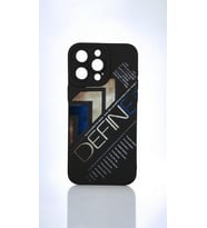 IPHONE 15 PRO MAX; YUVARLAK KAMERA TASARIMLI, KAMERA KORUYUCU, DARBE ÖNLEYİCİ LÜKS  SİLİKON KILIF (Siyah - Beyaz)