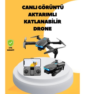 Wifi FPV Canlı Görüntü Aktarımlı Katlanabilir Drone