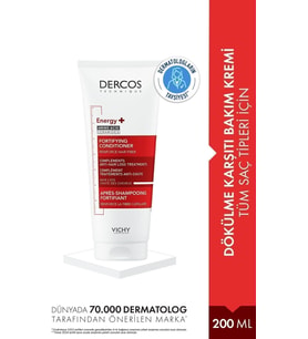 Vichy Dercos Energisant Dökülme Karşıtı Saç Kremi 200 ml