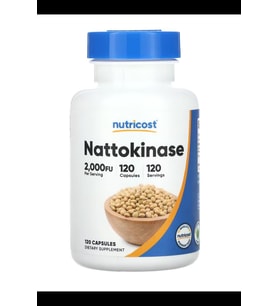 Nutricost Nattokinase 2000FU 120 Vegi Capsul.Usa Menşei Tr Tek Yetkili SATICISI OZELSPORCUGIDALARI'DIR 3933 (Renksiz)