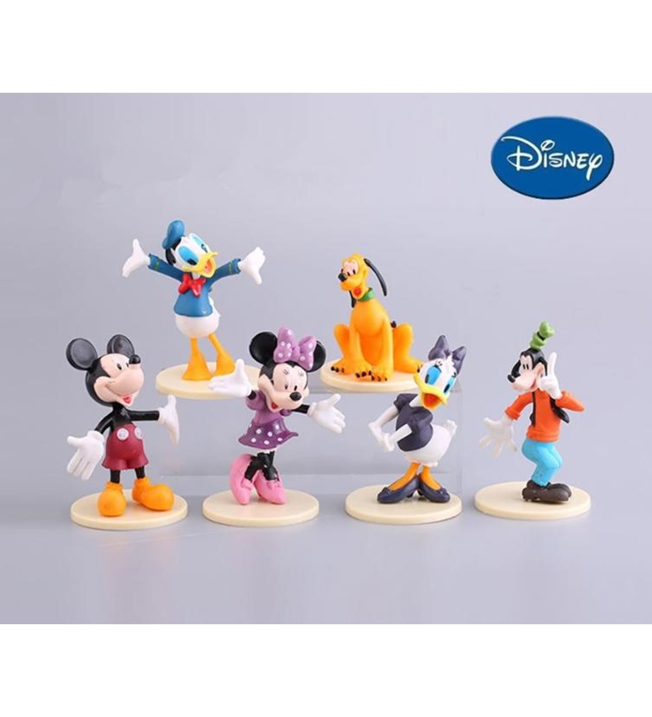 Disney Mickey Mouse Minnie Mouse Clubhouse 6 Parça Figür Seti