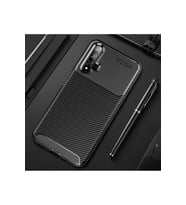 Huawei Honor 20 Uyumlu Kılıf Zore Negro Silikon Kapak (Siyah)
