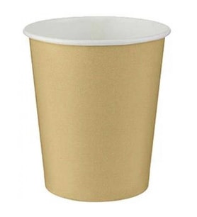 BARDAK KARTON ALTIN 8 OZ PK:8 YEN-