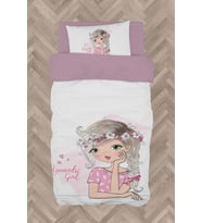 MEKTA HOME BEBEK VE ÇOCUK ODASI Romantic Girl Desenli Nevresim Takımı