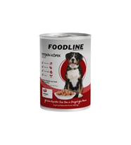 Foodline Biftekli Yetişkin Köpek Konservesi 400 Gr