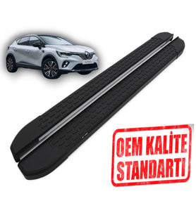 CAPTUR 2020 2021 2022 2023 2024 2025 ARACA ÖZEL NEVADA SİYAH YAN BASAMAKLIK