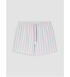 LCW DREAM Pembe Çizgili %100 Pamuklu Kadın Şort Pijama Altı