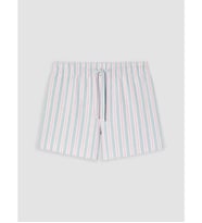 LCW DREAM Pembe Çizgili %100 Pamuklu Kadın Şort Pijama Altı