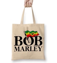 Bandeira Bob Marley Bez Çanta Uzun Saplı