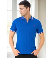 Dewberry Erkek %100 Pamuk Tişört Saks T9594 Jean ve Şort Kombini, Günlük Üst Giyim, Seyahat Gardırobu