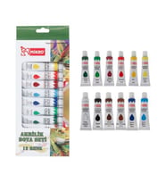 Mikro Akrilik Boya Tüp 12li - 2 paket