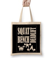 Squat Bench Deadlift Powerlifting Bodybuilding 05 Bez Çanta Uzun Saplı
