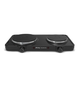 King K2104 Powerheat Duo Elektrikli Döküm Ocak Siyah