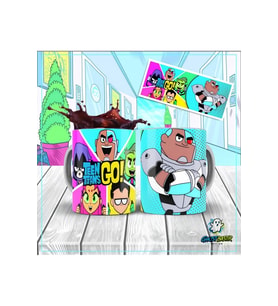 Teen Titans Go Kupa Bardak Tek Adet K0431