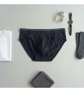 Erkek Siyah Renk Slip BB2831