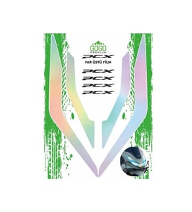 Gogo Far Üstü Film Hologram Honda Pcx 2021-2024