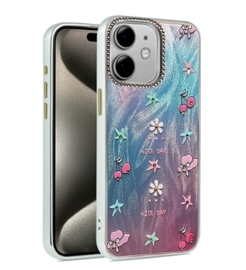 Pilelistore   iPhone 11 Kılıf Blade Aynalı Desenli Kapak - Desen 4