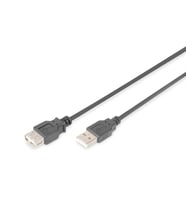 Digitus USB Uzatma Kablosu Siyah (5m)