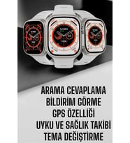 Akıllı Saat Nabız Ölçebilen Yeni Nesil Gps Ve Adımsayar Özelliği