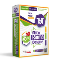 2024 TYT Platin Karma Yayın Türkiye Geneli Dijital Çözümlü 10LU PAKET DENEME