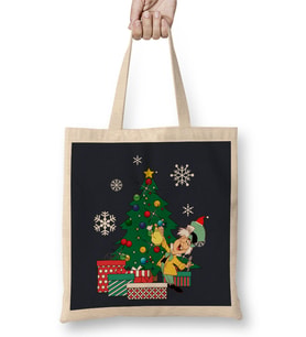The Mad Hatter Around The Christmas Tree Bez Çanta Uzun Saplı