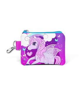 Coral High Kids Mor Pembe Unicorn Desenli  Bozuk Para Çantası 21808