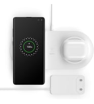 Belkin WIZ002VFWH Dual Beyaz Kablosuz Şarj Aleti Outlet
