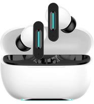 ANC ENC Kablosuz Bluetooth Kulaklık 5.4 Version Son Hız Bağlantı, Uzun Şarj Kapasitesi, Ses Asistanı, Beyaz 10 Metre çekiş mesafesi Pürüzsüz Ses kalitesi gürültü engelleme ve A Plus mikrofon