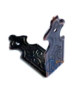 Dekoratif Sandık, Kutu Kenarı, 11x32mm, Eskitme, 100 Adet