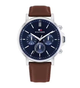 Tommy Hilfiger TH1710585 Erkek Kol Saati (Kahverengi)