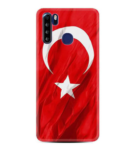 Reeder P13 Blue Max Kılıf Desenli Silikon Şanlı Türk Bayrağı 4
