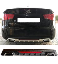 Kia Cerato Siyah Difüzör Difizör Kare Egzoz Görünüm Reflektörlü