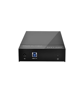TAPLİN 2.5" 3.5" Sata 3 USB 3.0 Harici Harddisk HDD Kutusu - TD-203 (Siyah)