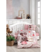 ETE HOME BEBEK NEVRESİM TAKIMI 11100 8699297000613 (Pembe)
